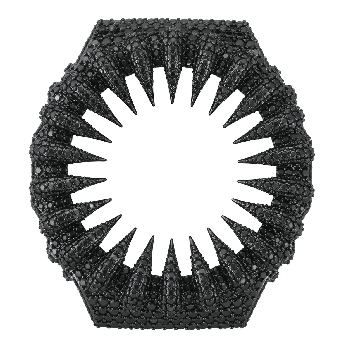 Iced Out Moissanite Bear Claw Bust Down Bezel for GA2100 Series