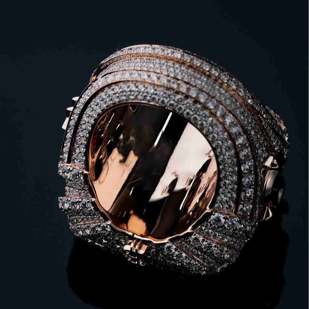 S925 Moissanite Custom JEFF EXCHANGE Championship Ring