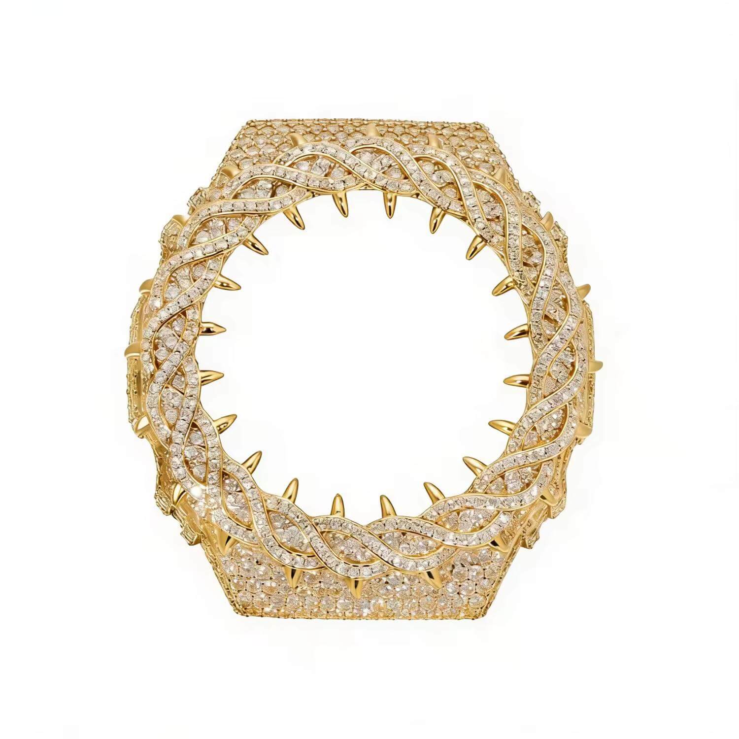 S925 Moissanite Thorns Watch Case - GA2100