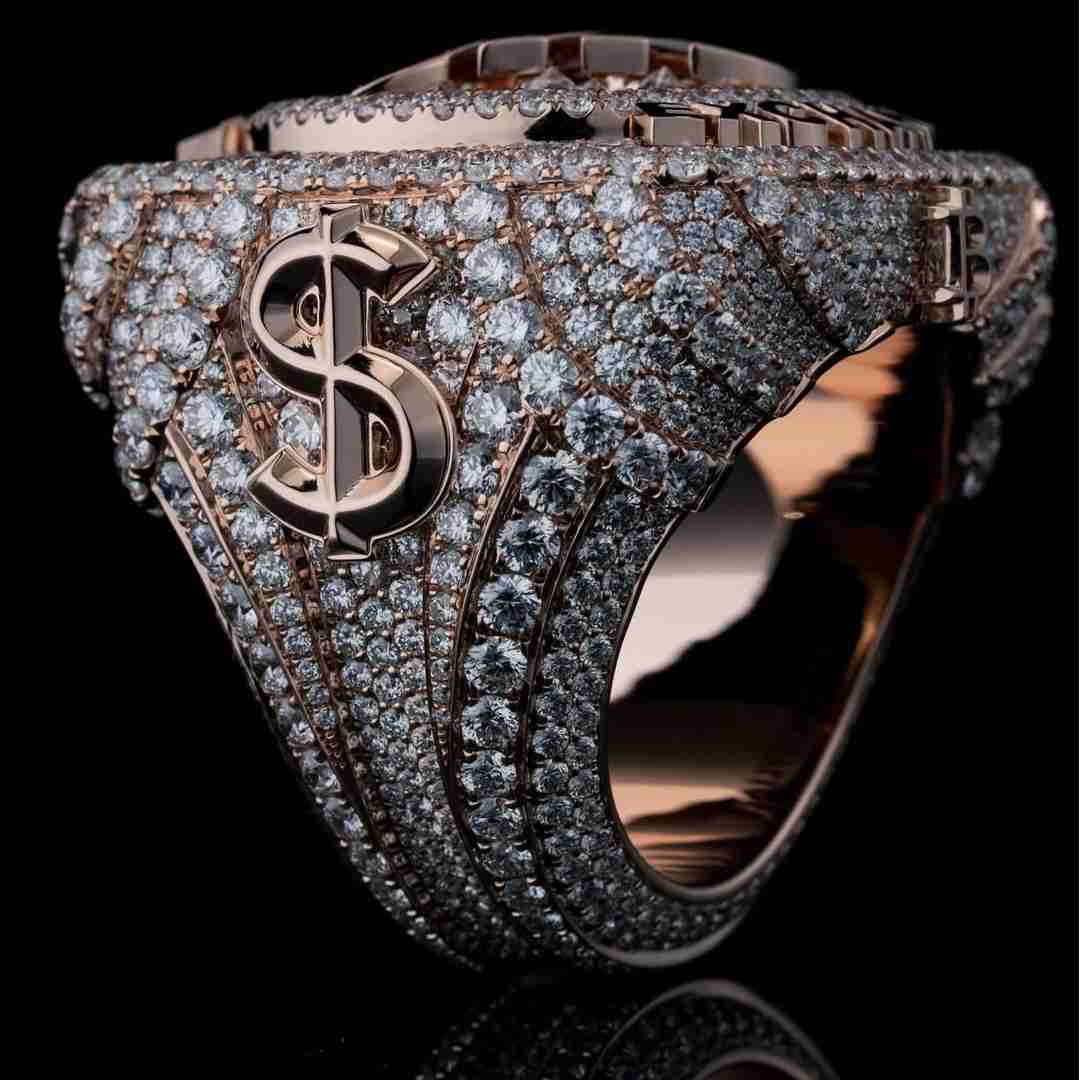 S925 Moissanite Custom JEFF EXCHANGE Championship Ring