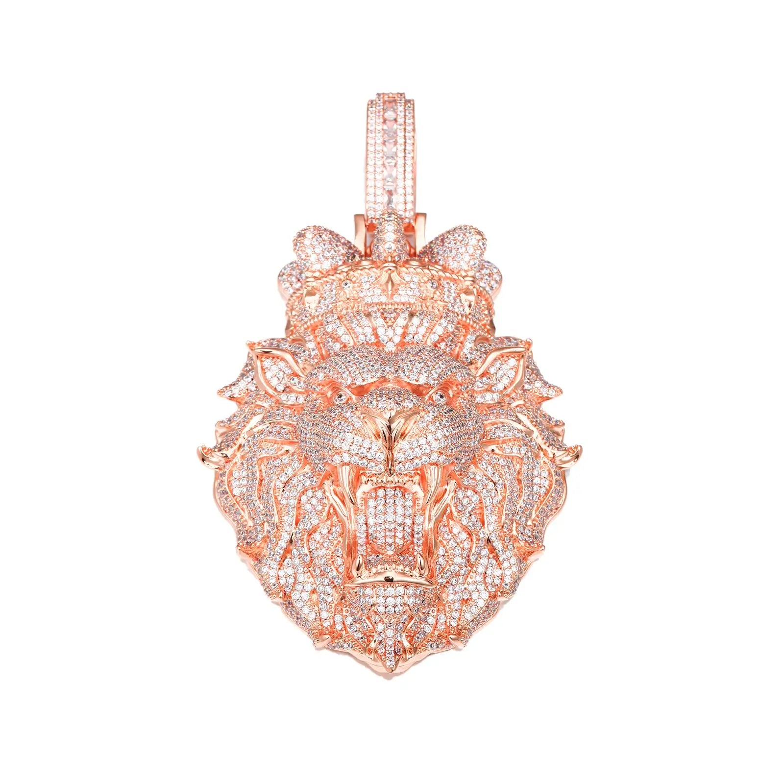 Oversize Luxurious King Lion Pendant