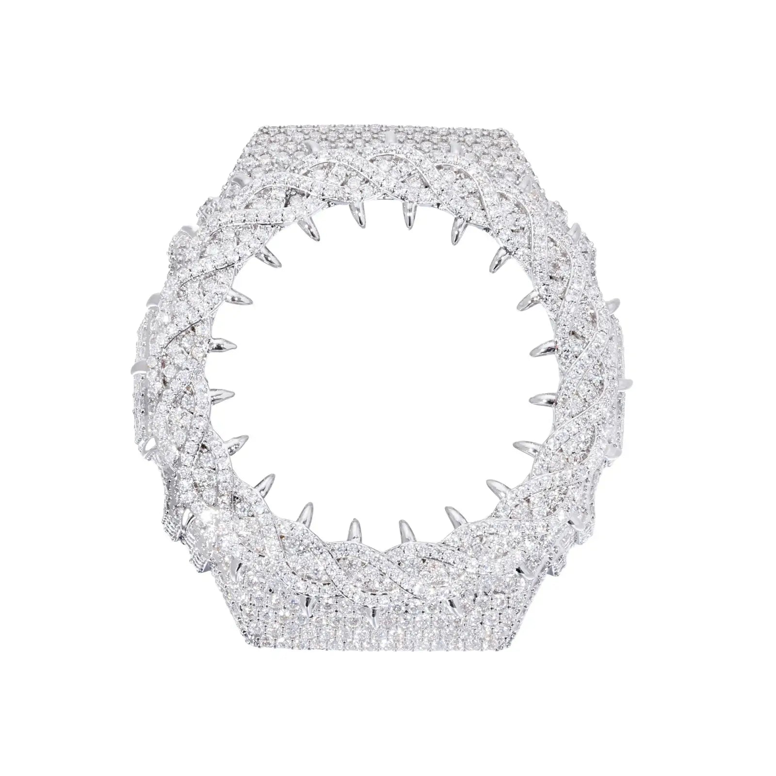 S925 Moissanite Thorns Watch Case - GA2100