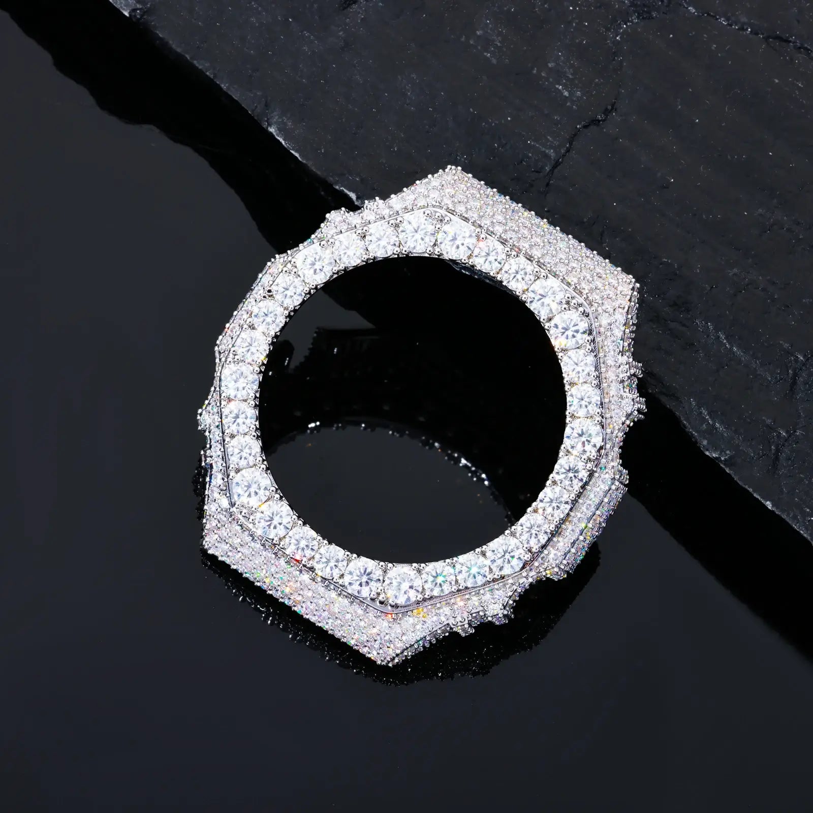 S925 Moissanite Classic Watch Case- GA2100