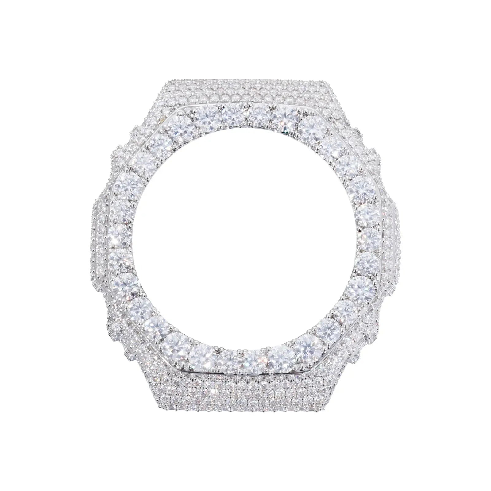 S925 Moissanite Classic G-Shock Watch Case- GA2100