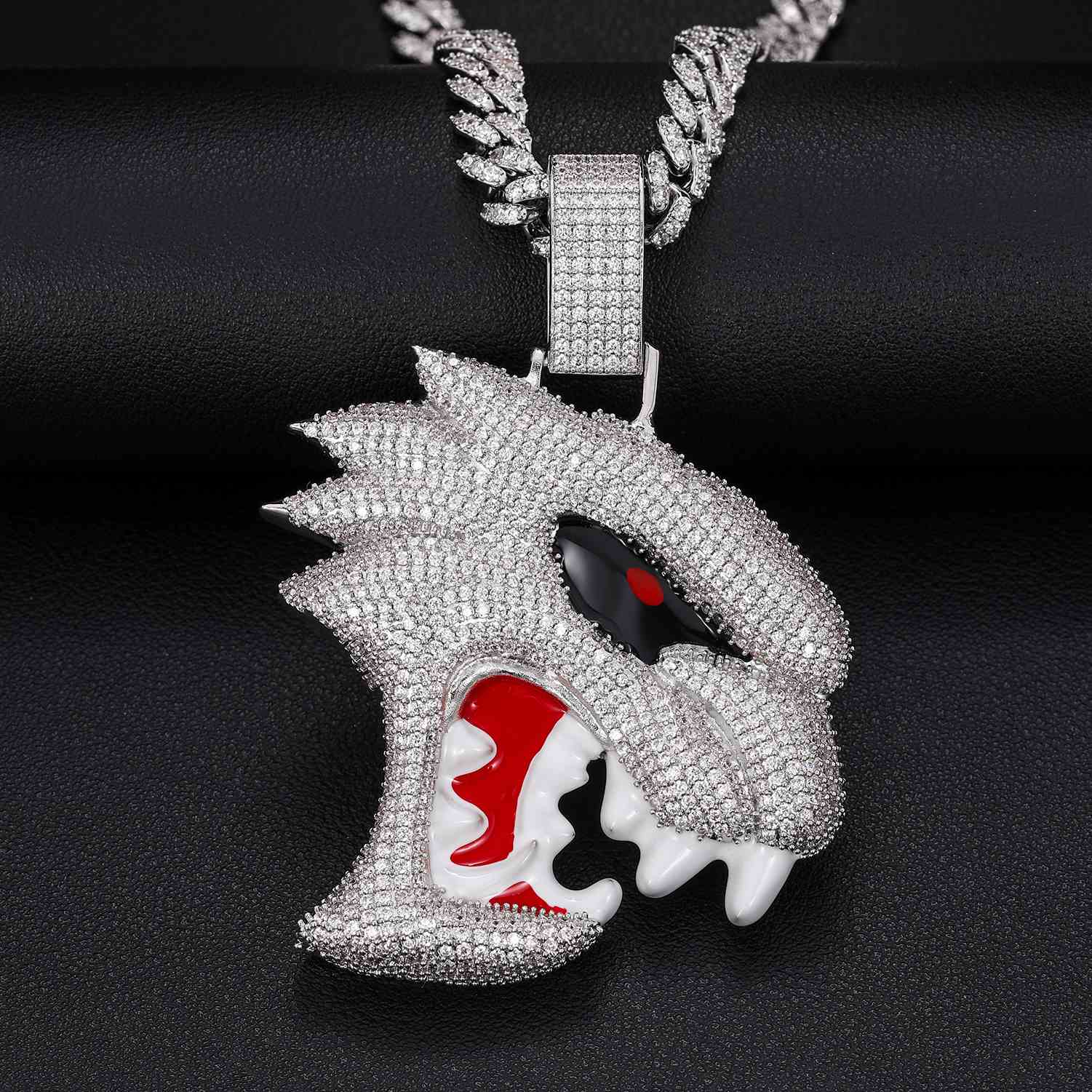 Wolf Head Pendant