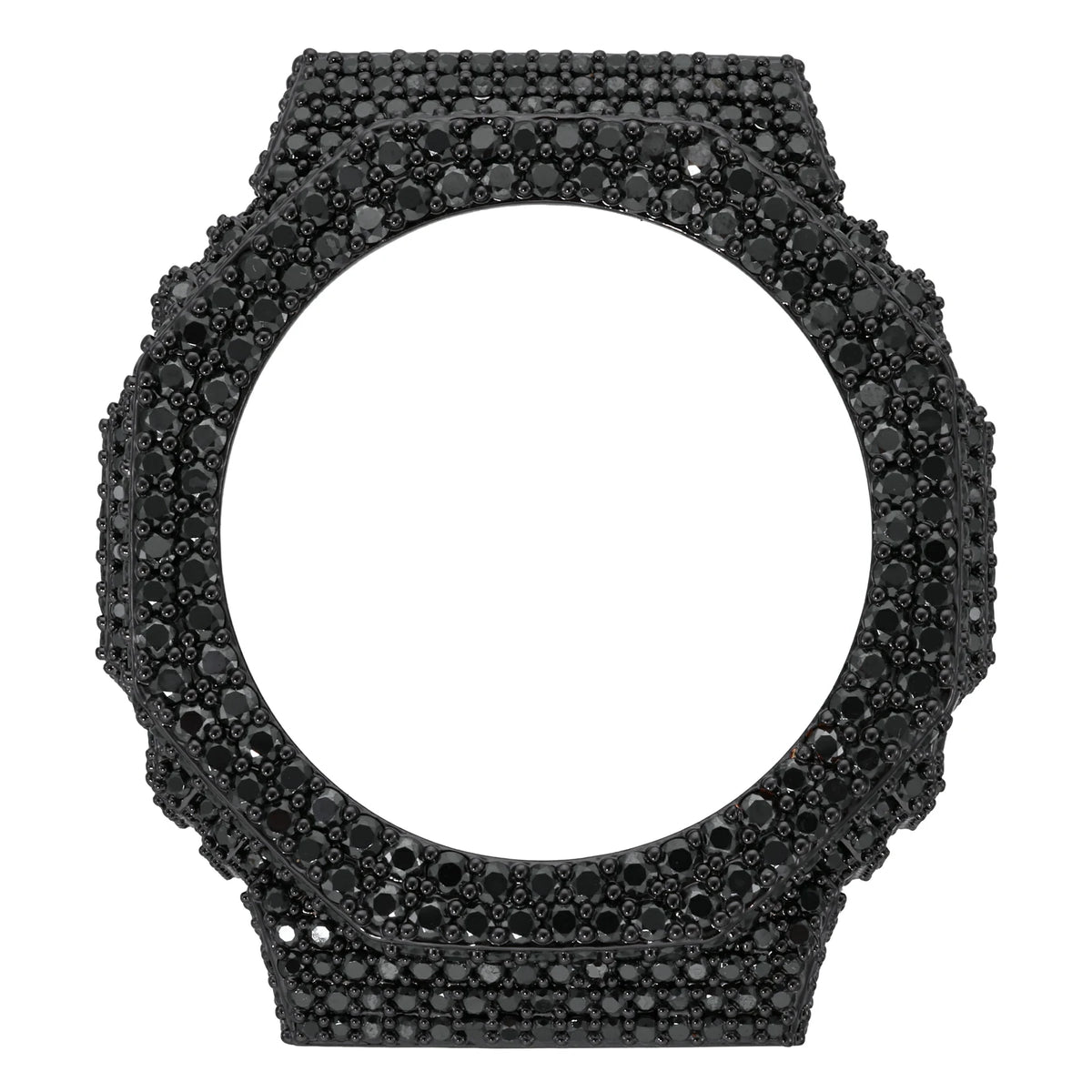 Iced Out 2 Rows Moissanite Bust Down Bezel for GA2100