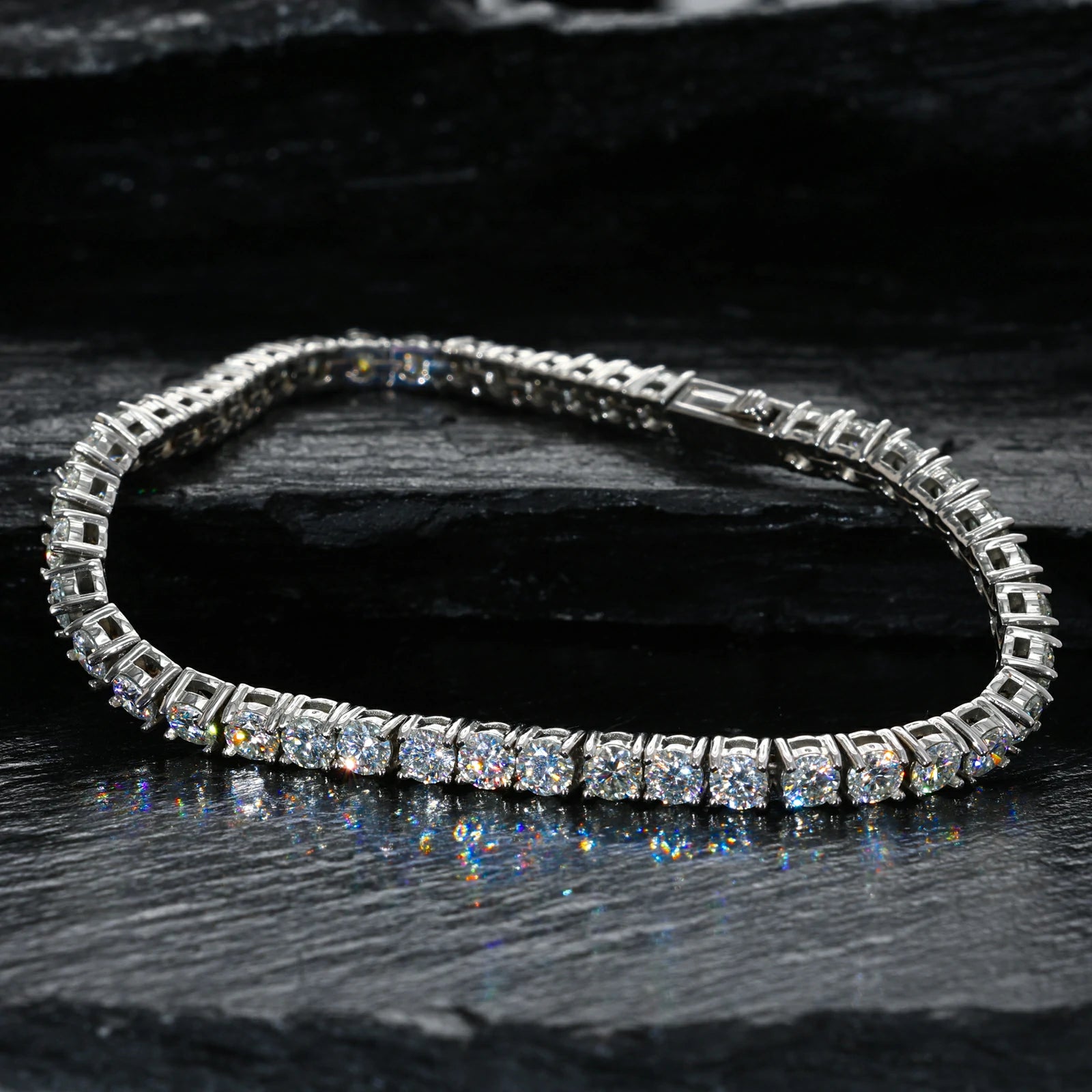 316L Moissanite Tennis Bracelet