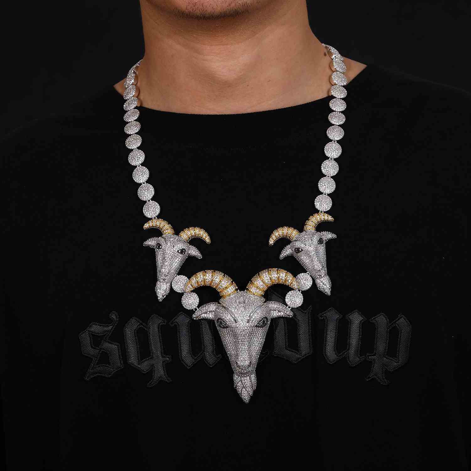 Pills Chain With Goat Charm