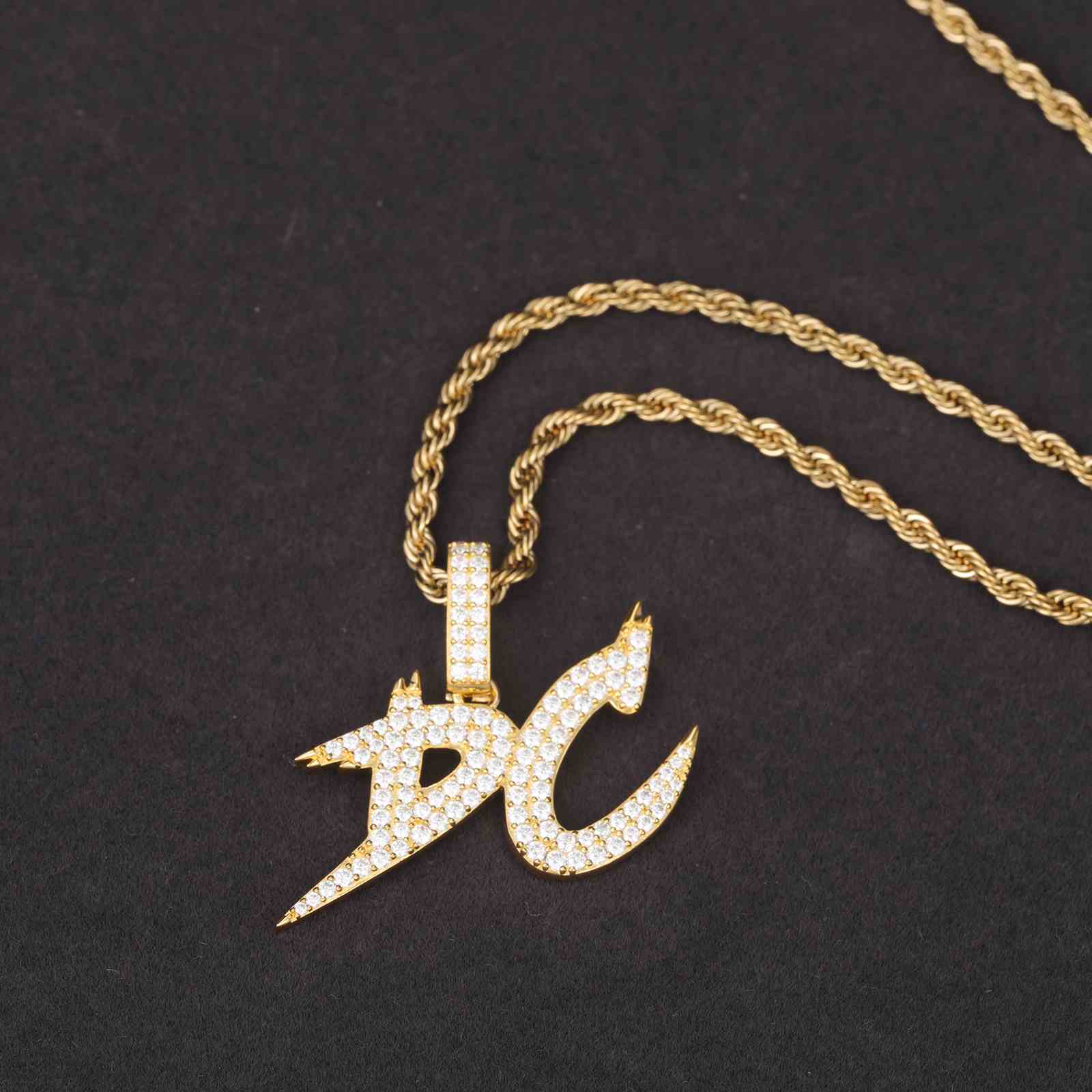 DC Letter Pendant