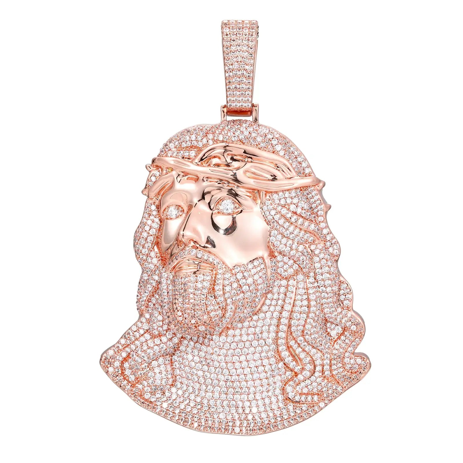 Oversize Luxurious Jesus Piece Pendant