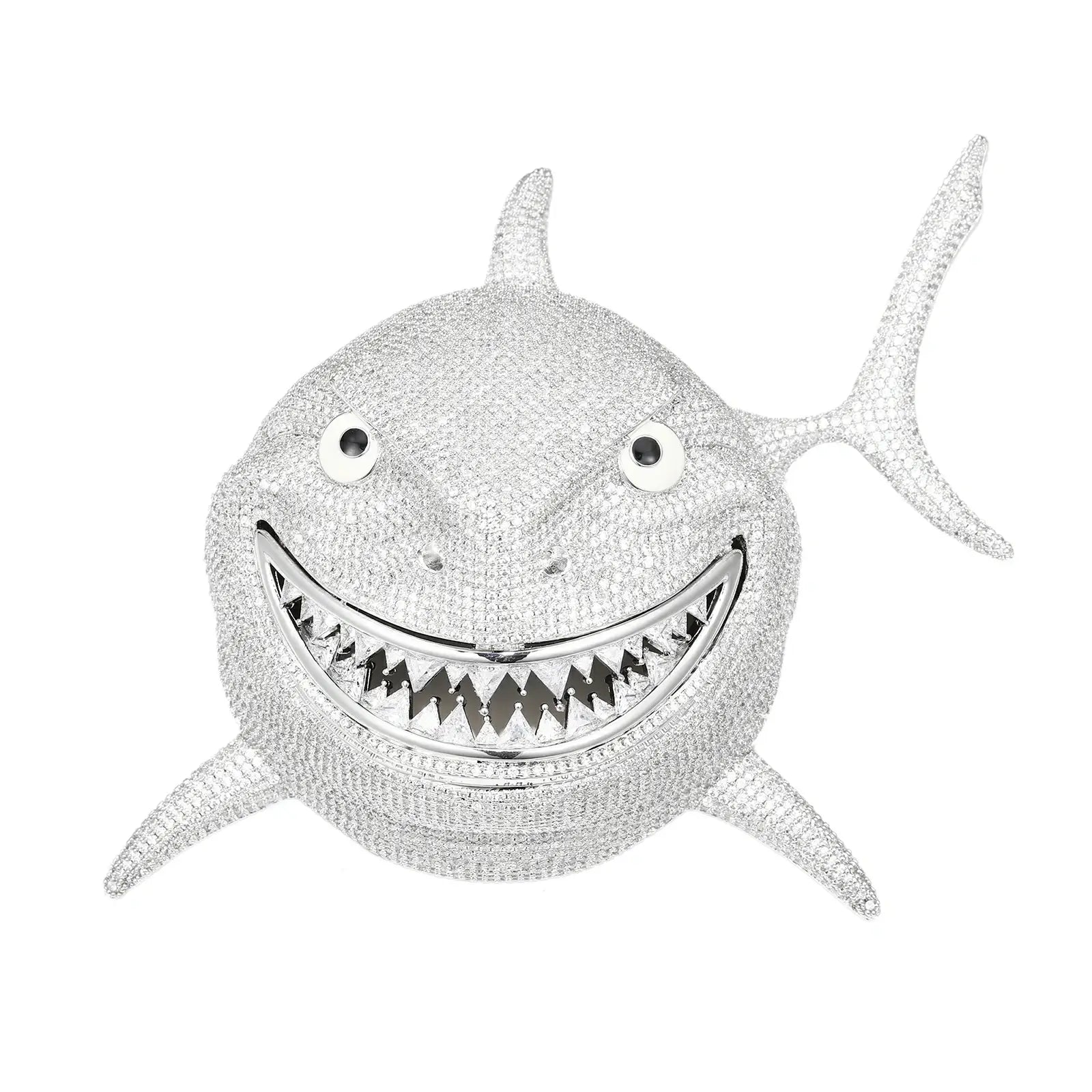 Oversize Luxurious Big Shark Pendant