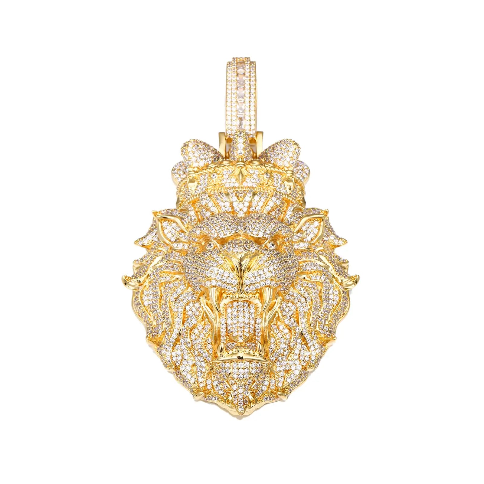Oversize Luxurious King Lion Pendant