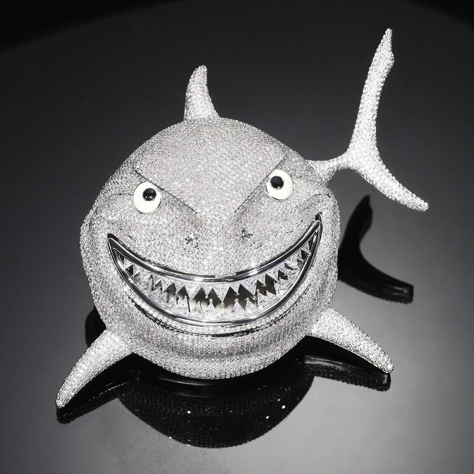 Oversize Luxurious Big Shark Pendant