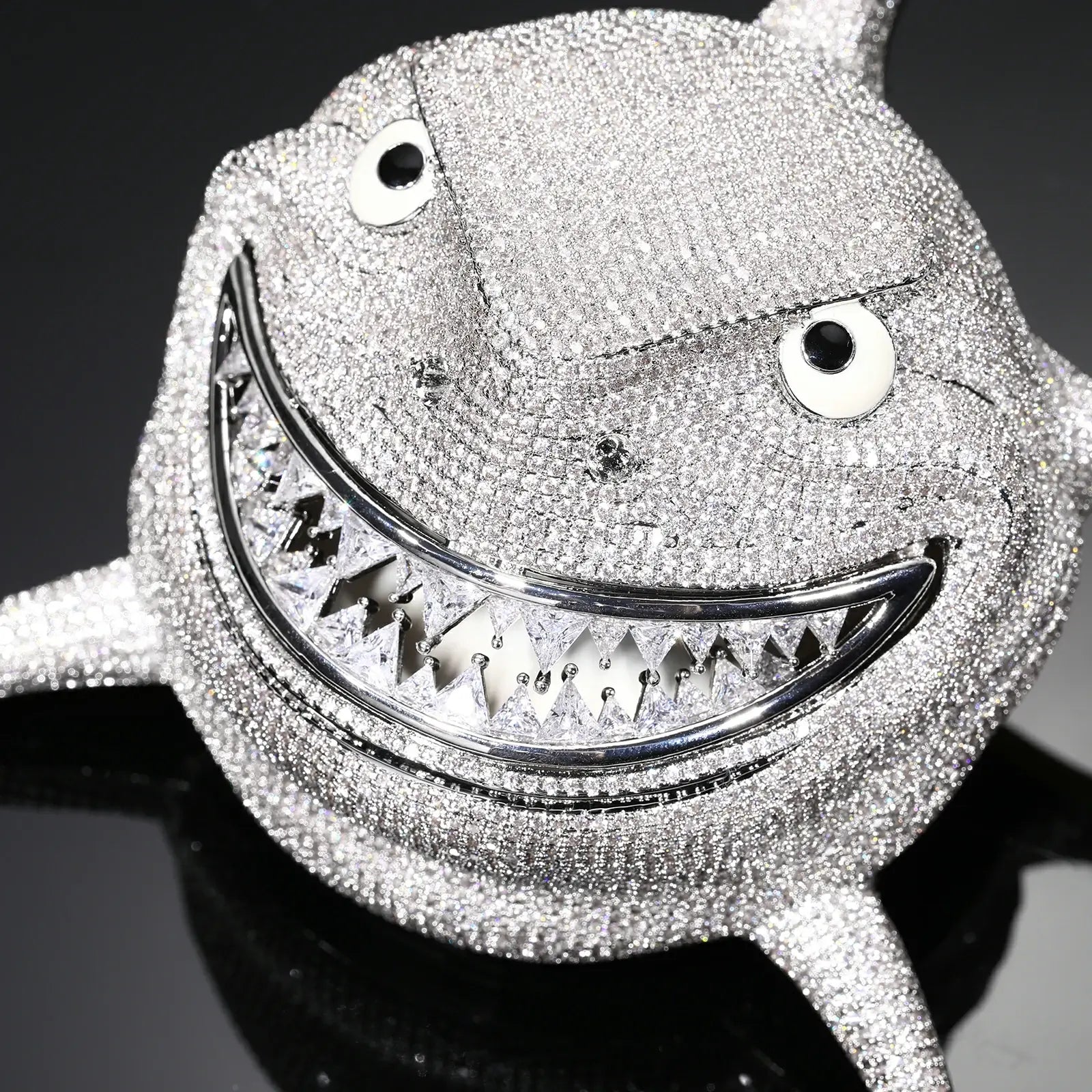 Oversize Luxurious Big Shark Pendant