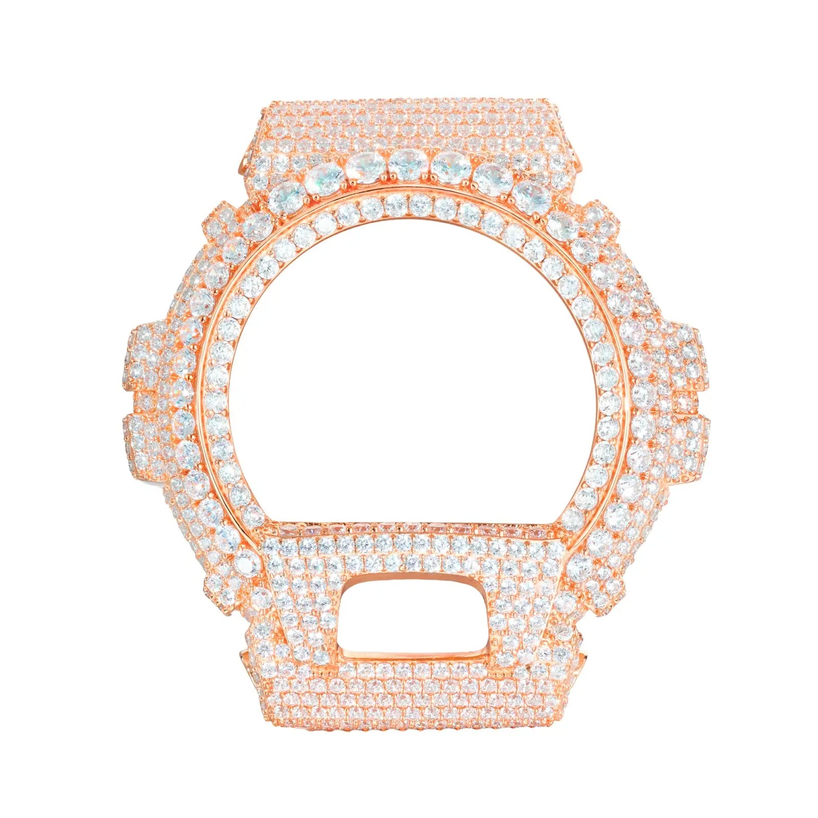 S925 Big Moissanite G-Shock Watch Case - DW6900