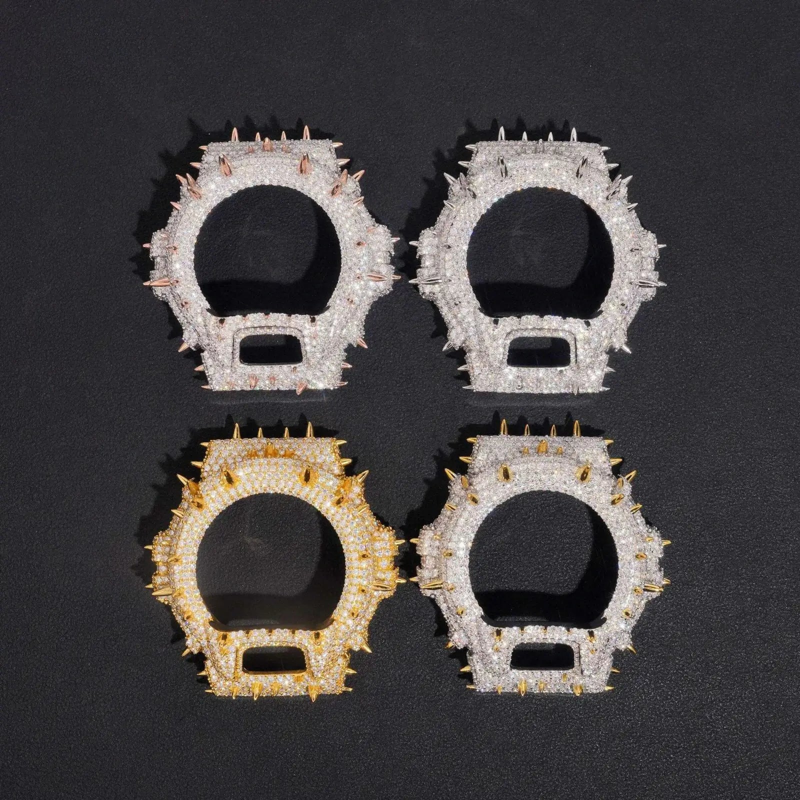 S925 Moissanite Thorns Watch Case - DW6900