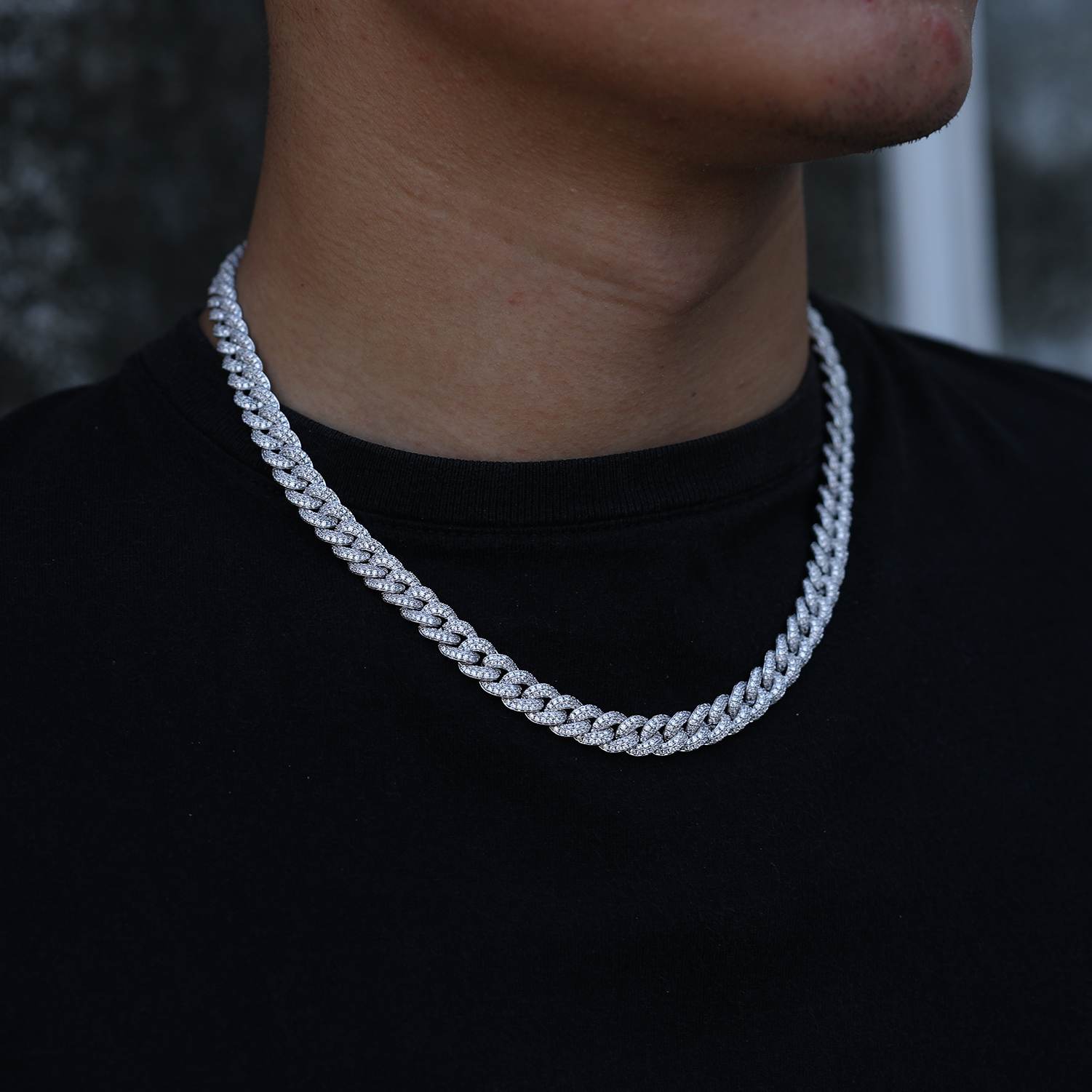 925 sterling silver cuban link chain