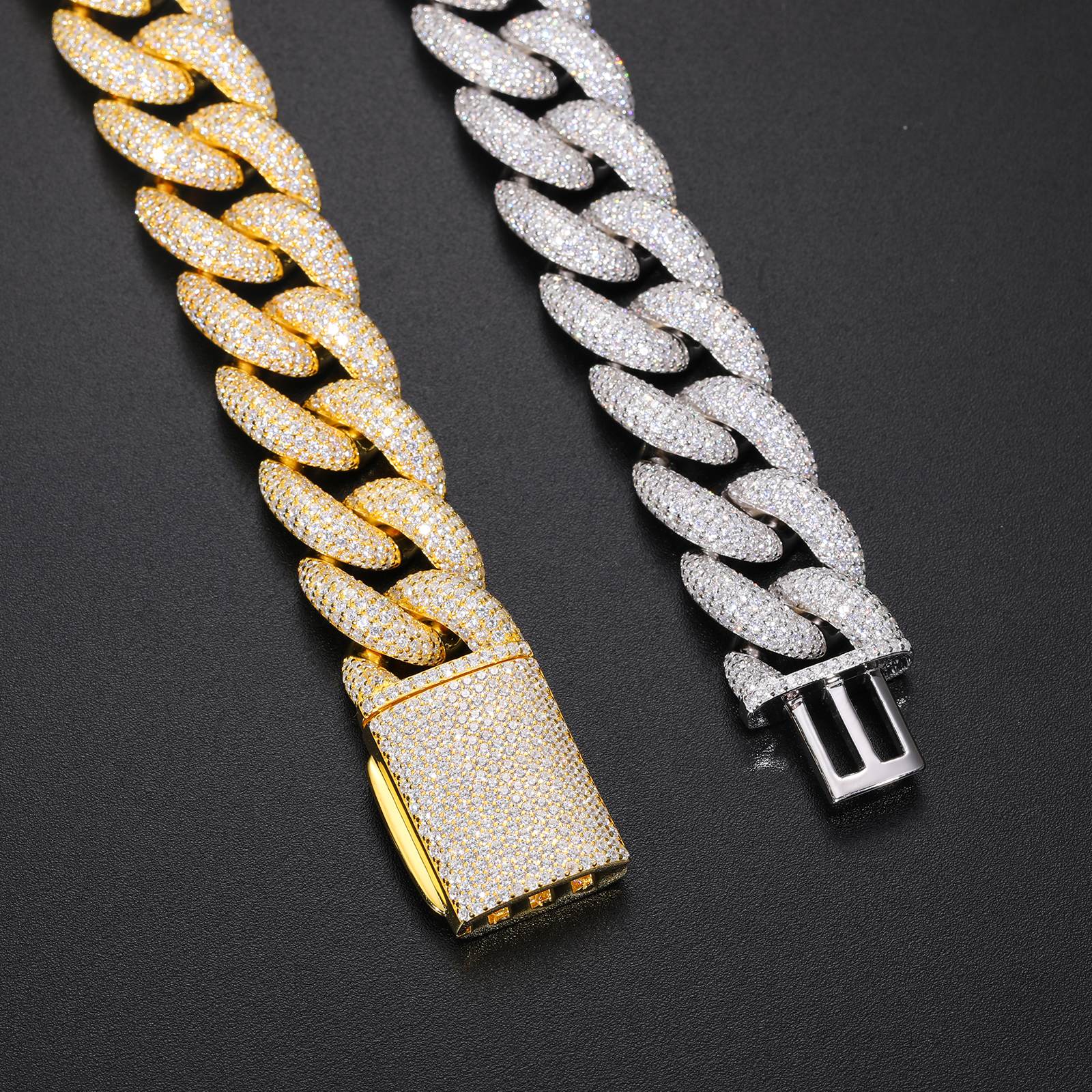 999 silver cuban link chain