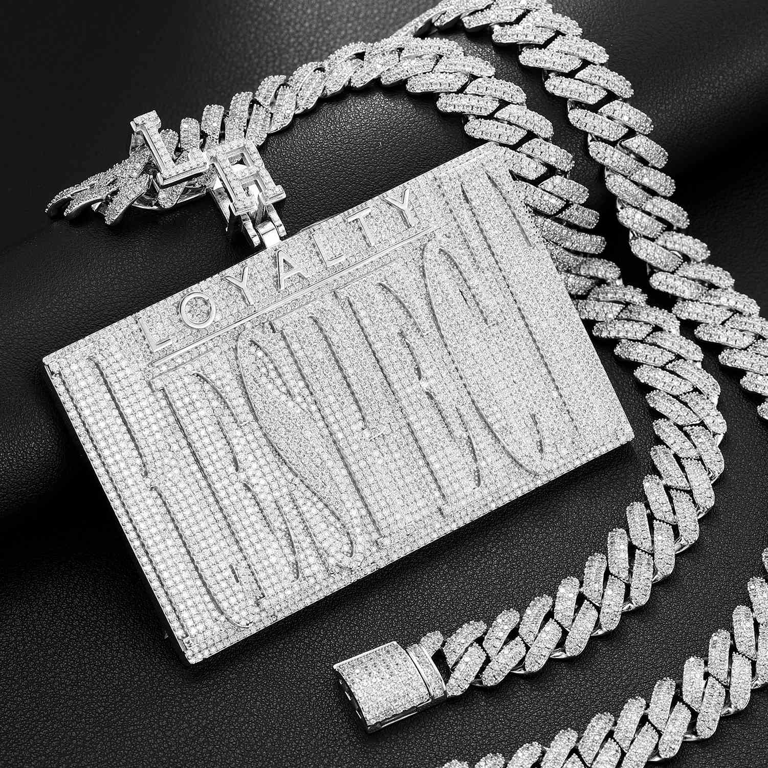 RESPECT Square Pendant