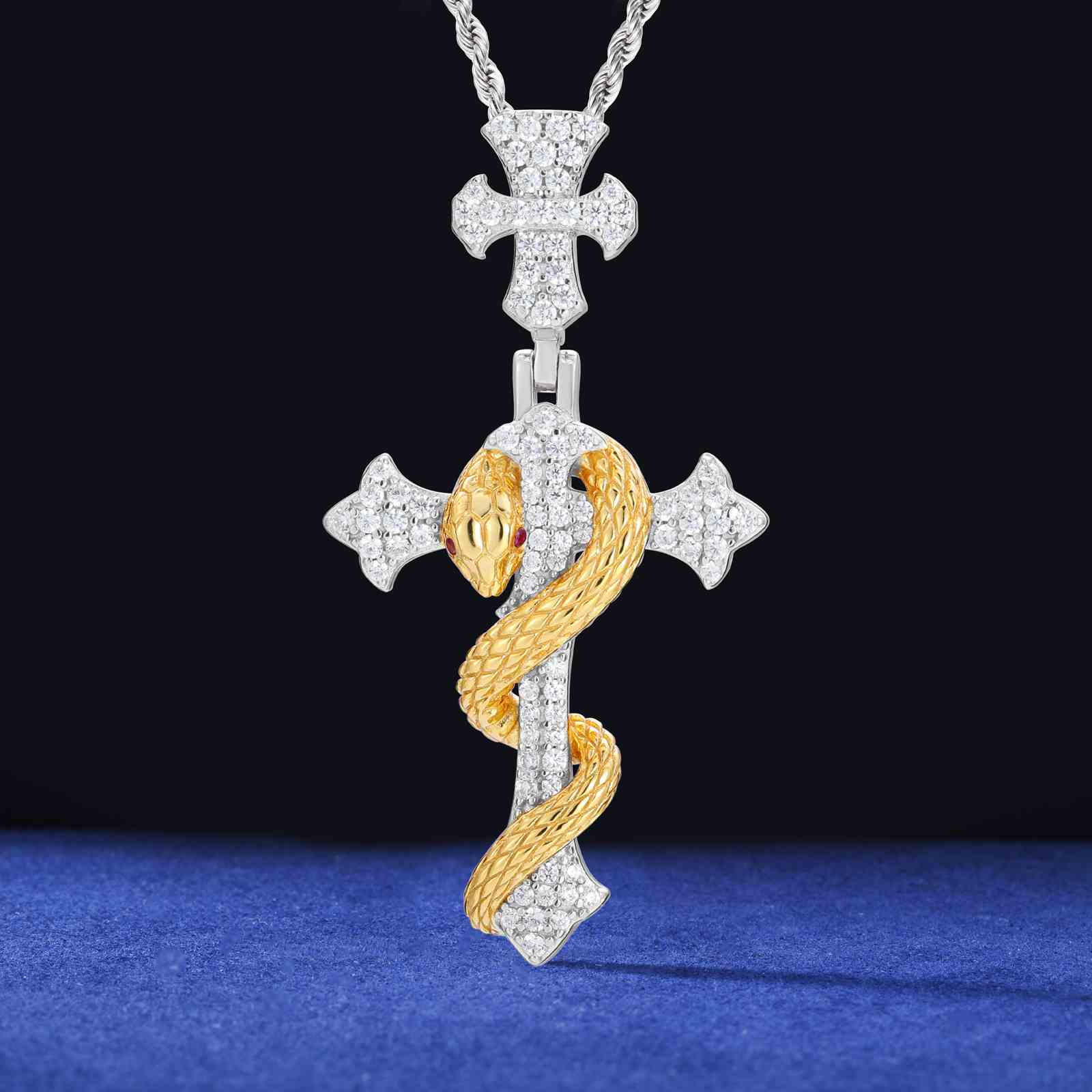 The Rod of Asclepius pendant