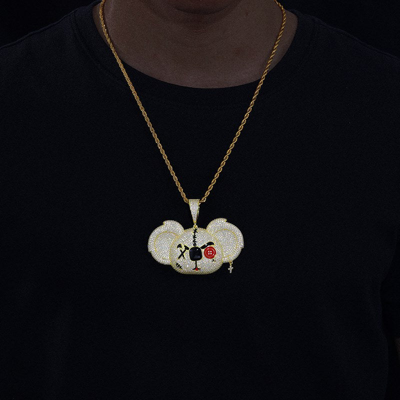 bear pendant necklace