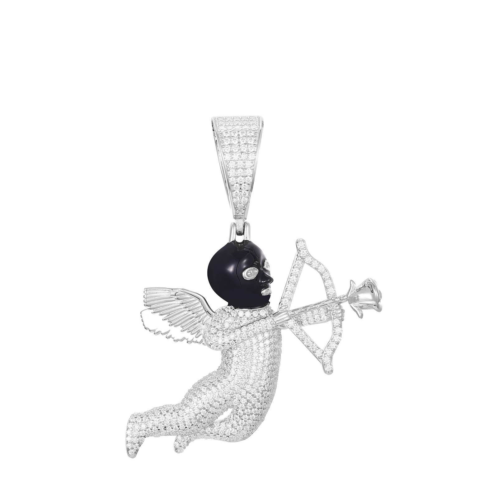 Laboratory analysis: Cupid wings under polarized light - moissanite dispersion 0.104 > diamond | EN1811 hypoallergenic stamp