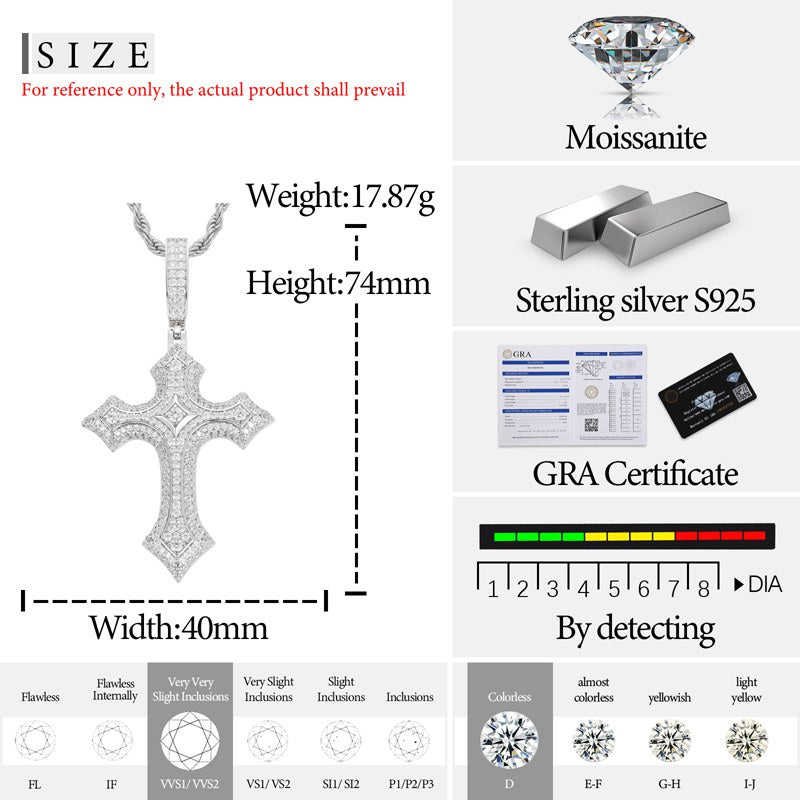 cross chain necklace