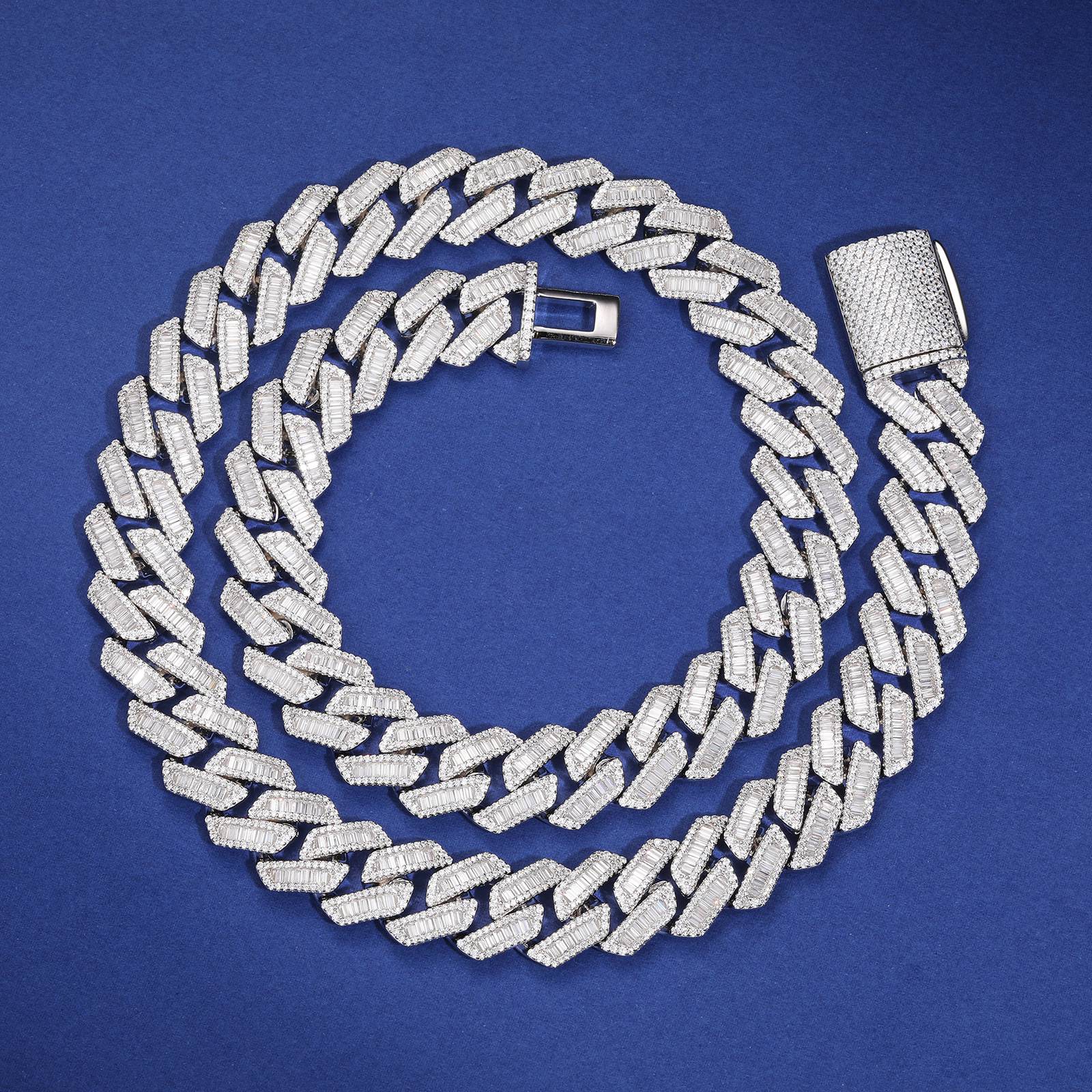 cuban necklace silver