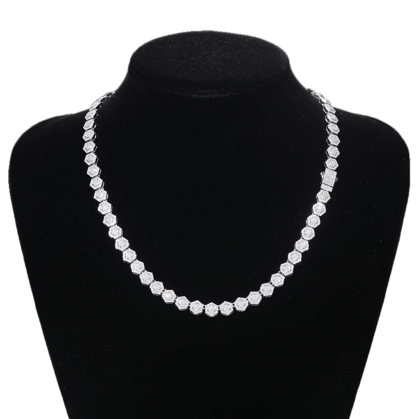 diamond choker necklace