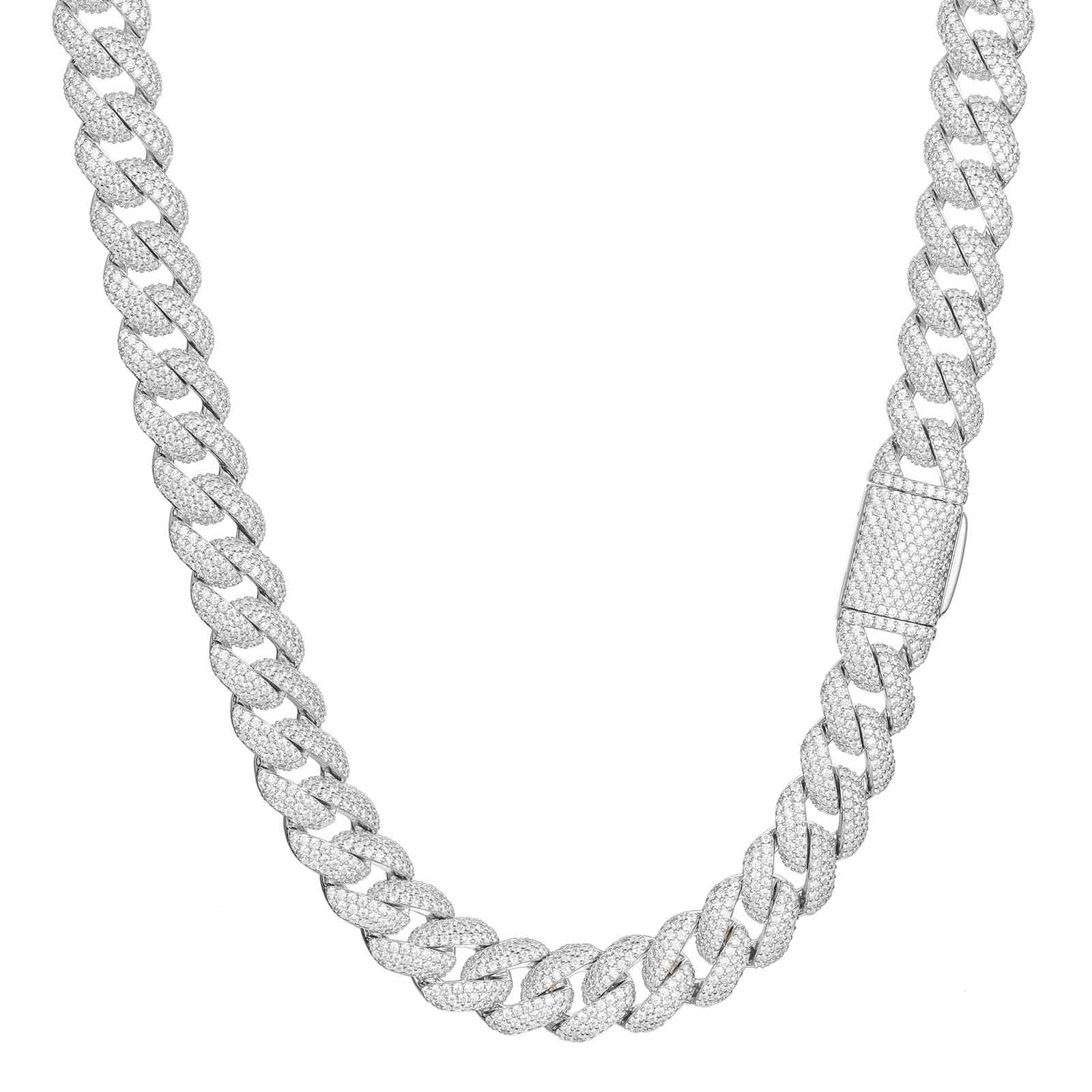 diamond cut cuban link chain