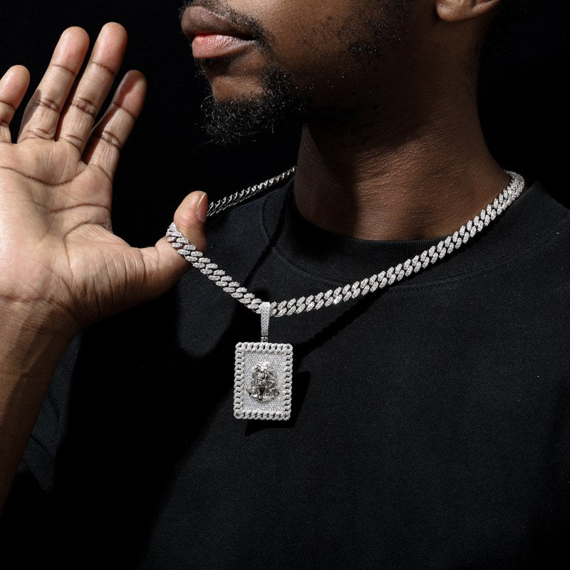 diamond dog tag