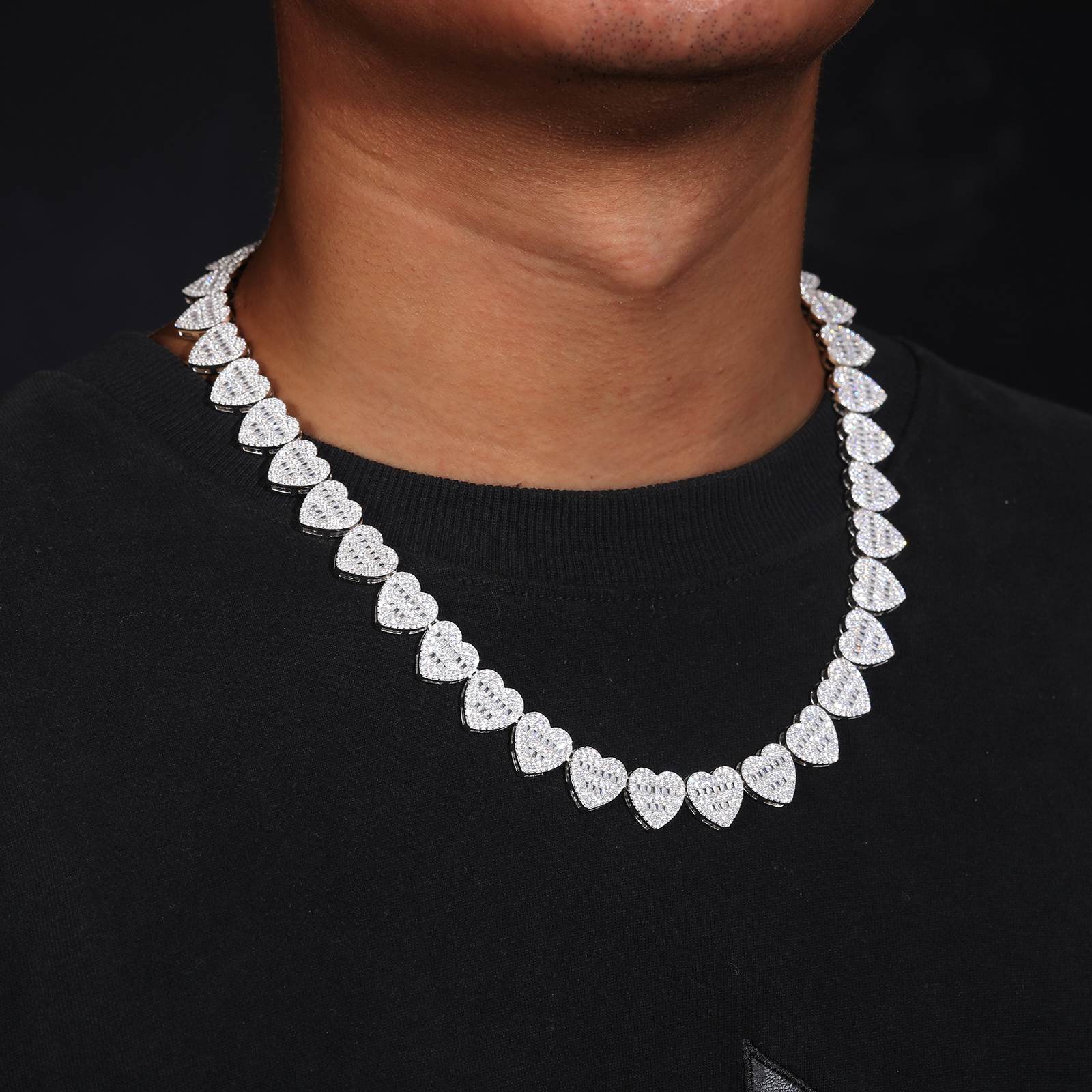 diamond tennis necklace