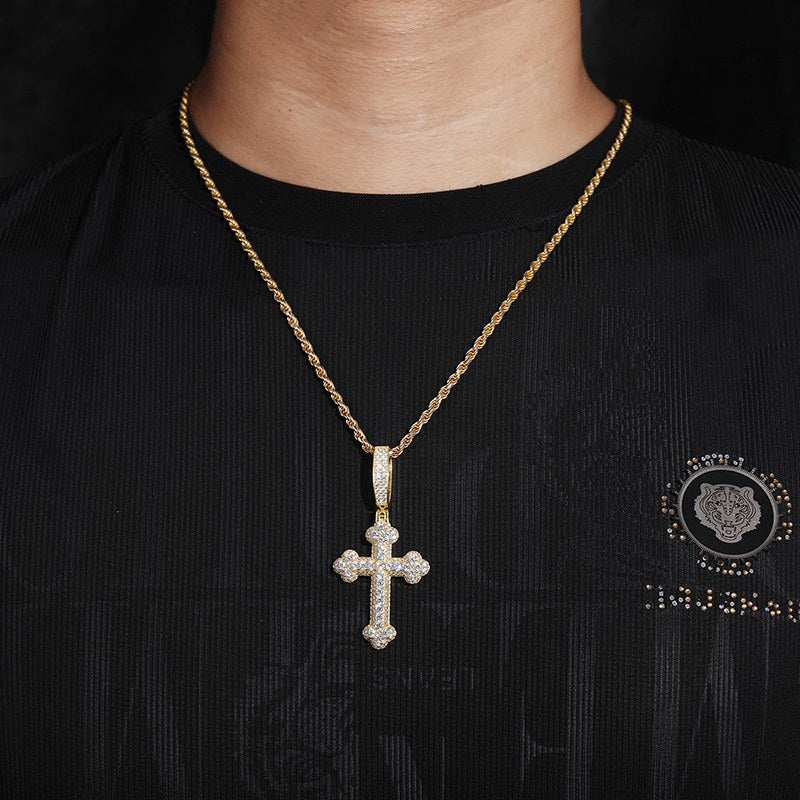cross gold cross necklace for women