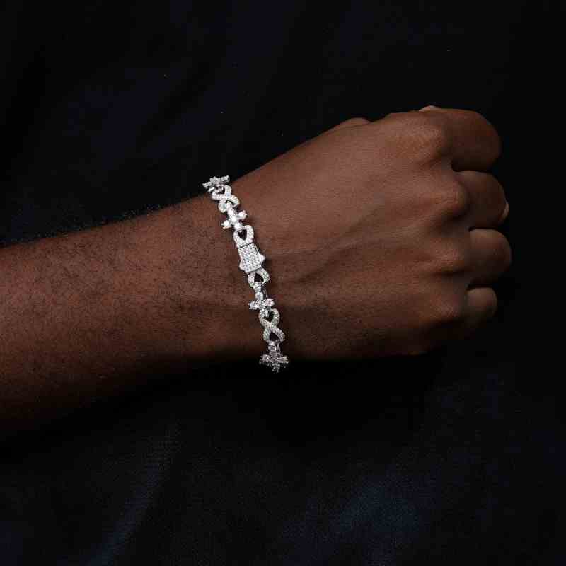 gold cuban link bracelet