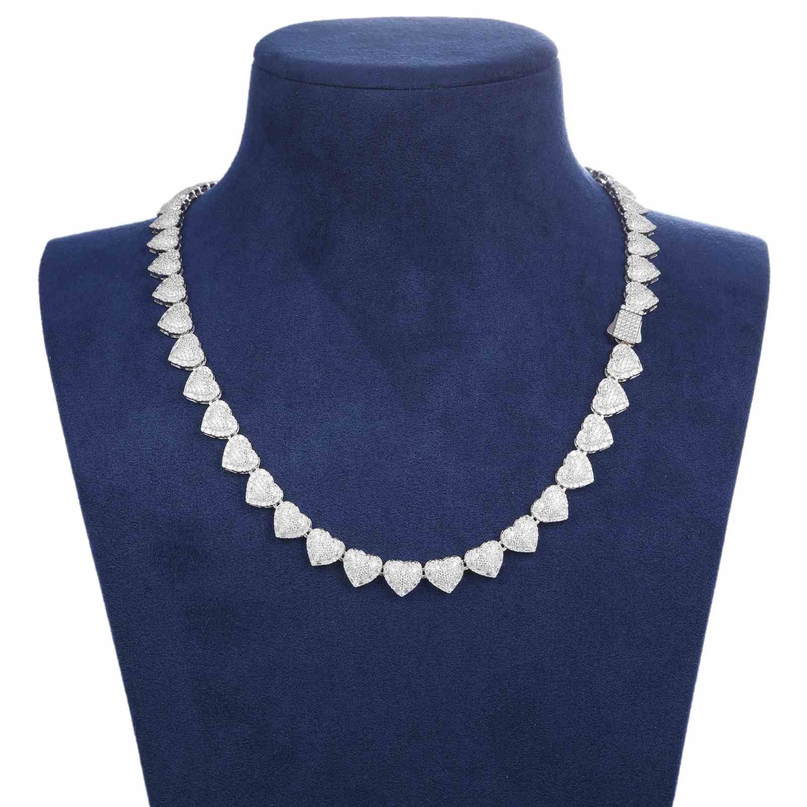 gold tennis necklace