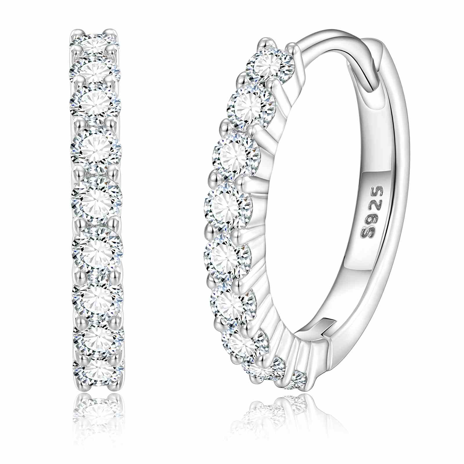 hoop earrings