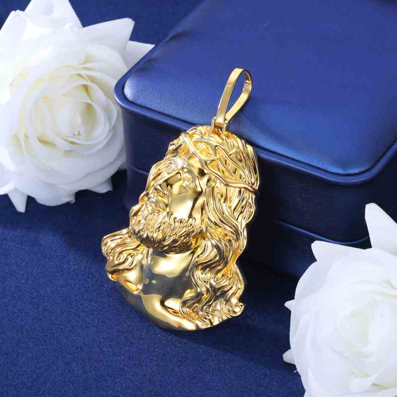 jesus medallion pendant