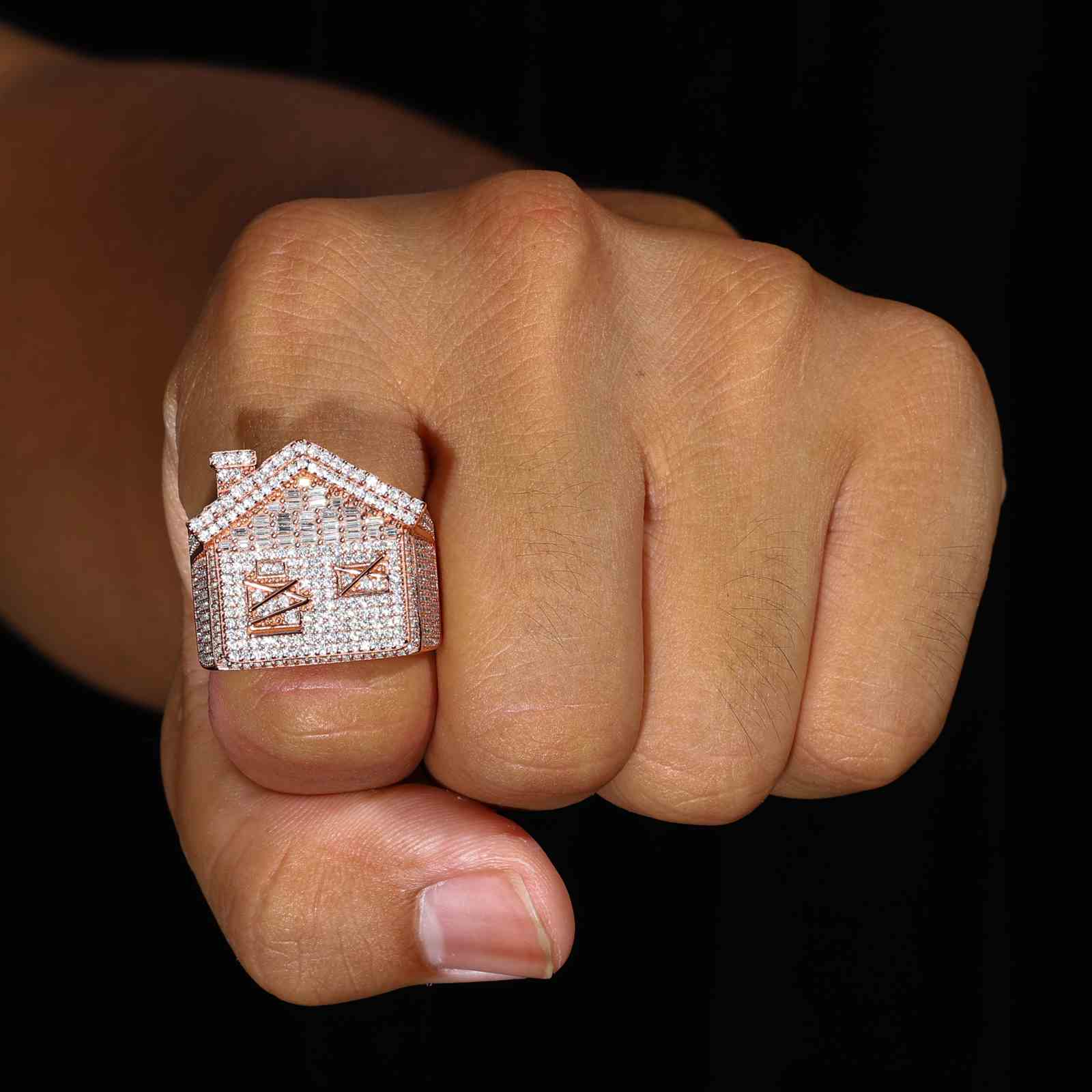 lab diamond rings
