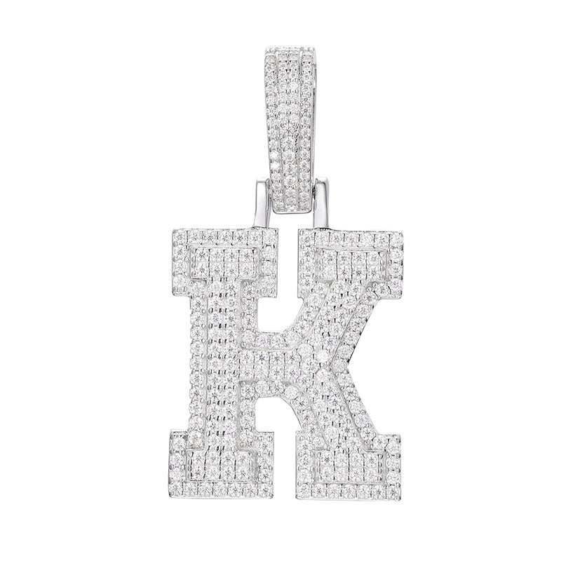 letter k pendant