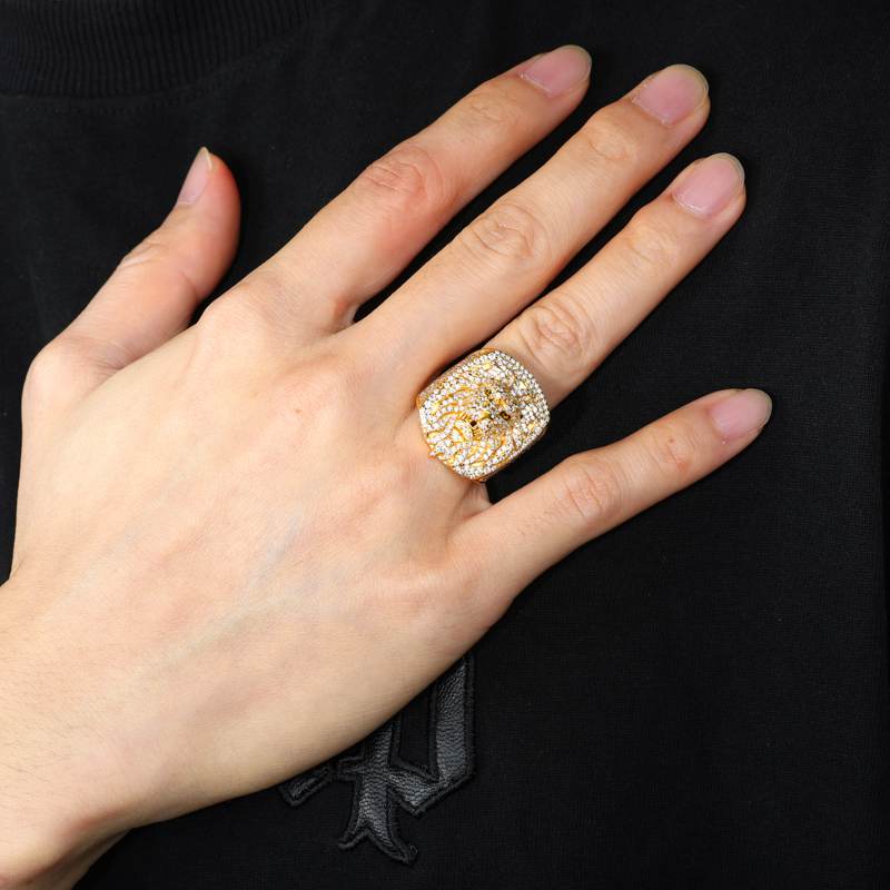 lion ring for men