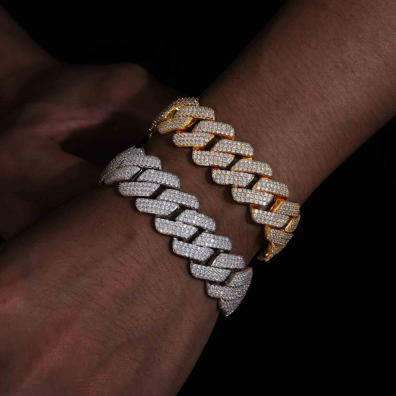 mens 14k gold bracelet