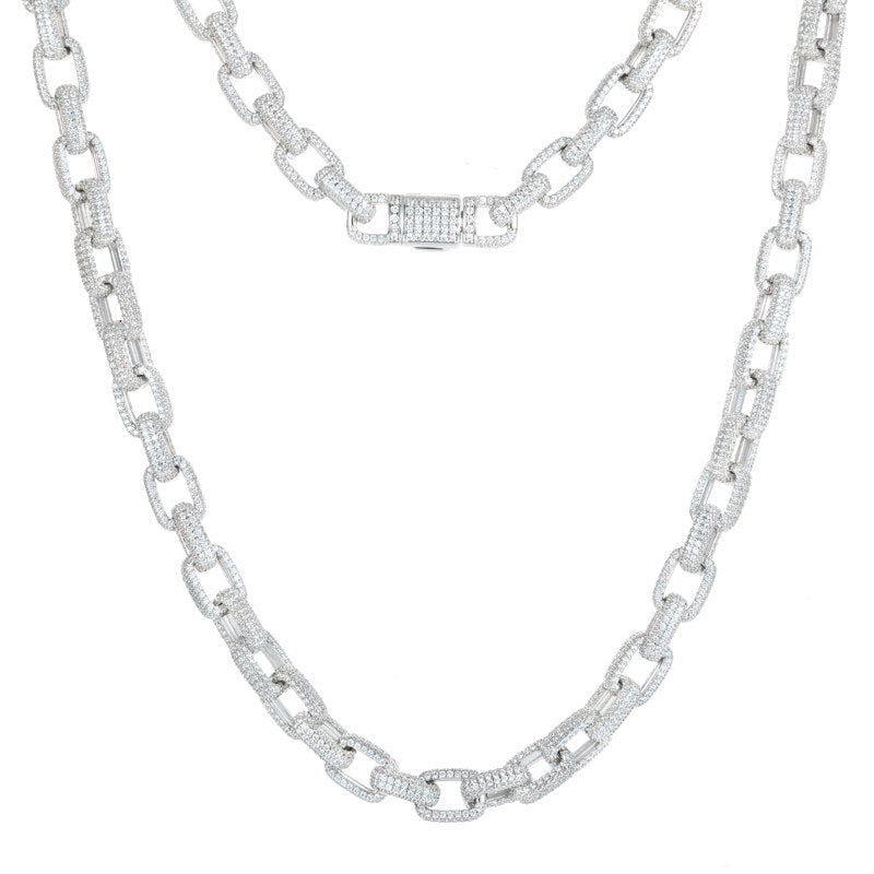 mens diamond necklace