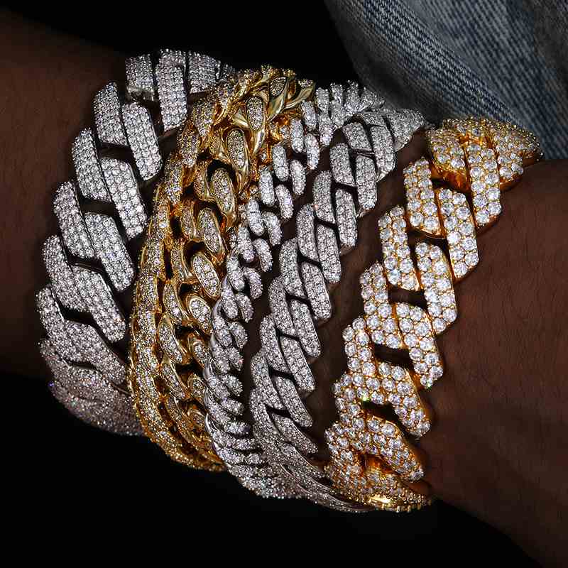 mens gold chain bracelet