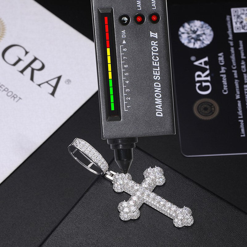 mens gold cross necklace