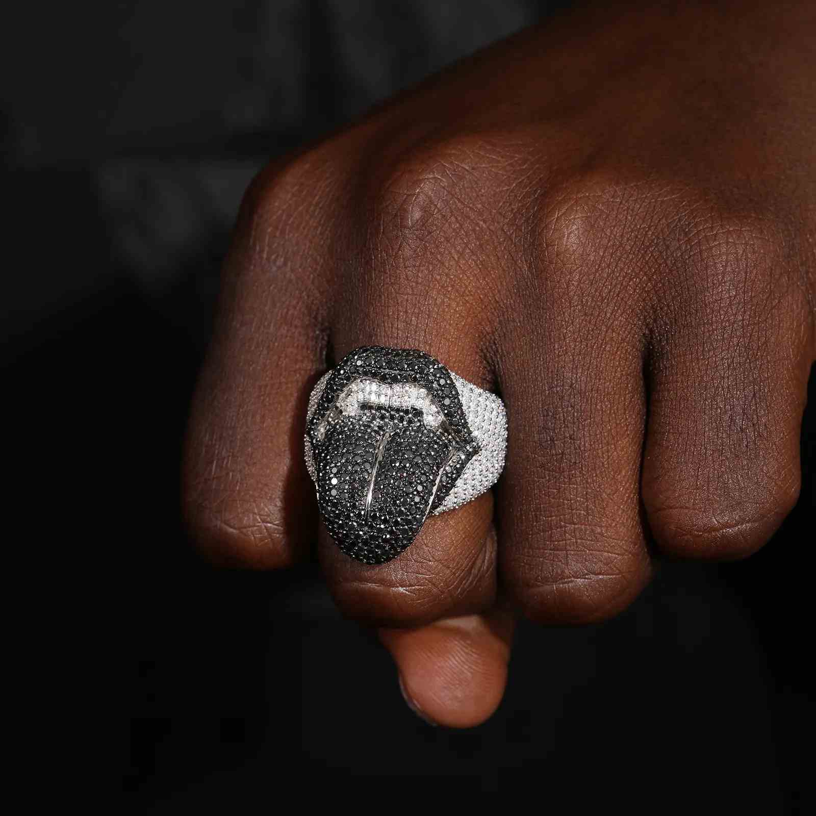 mens silver rings