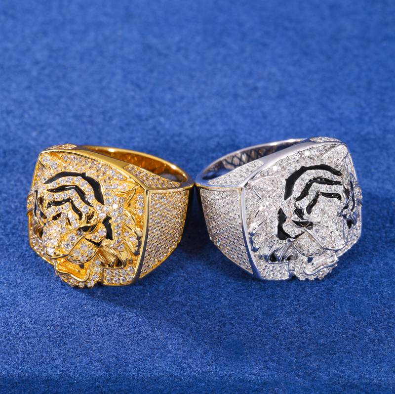 mens tiger eye ring