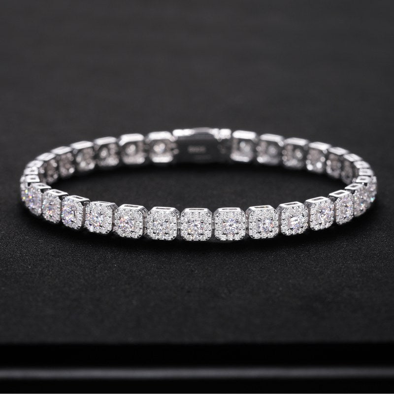 moissanite tennis bracelet