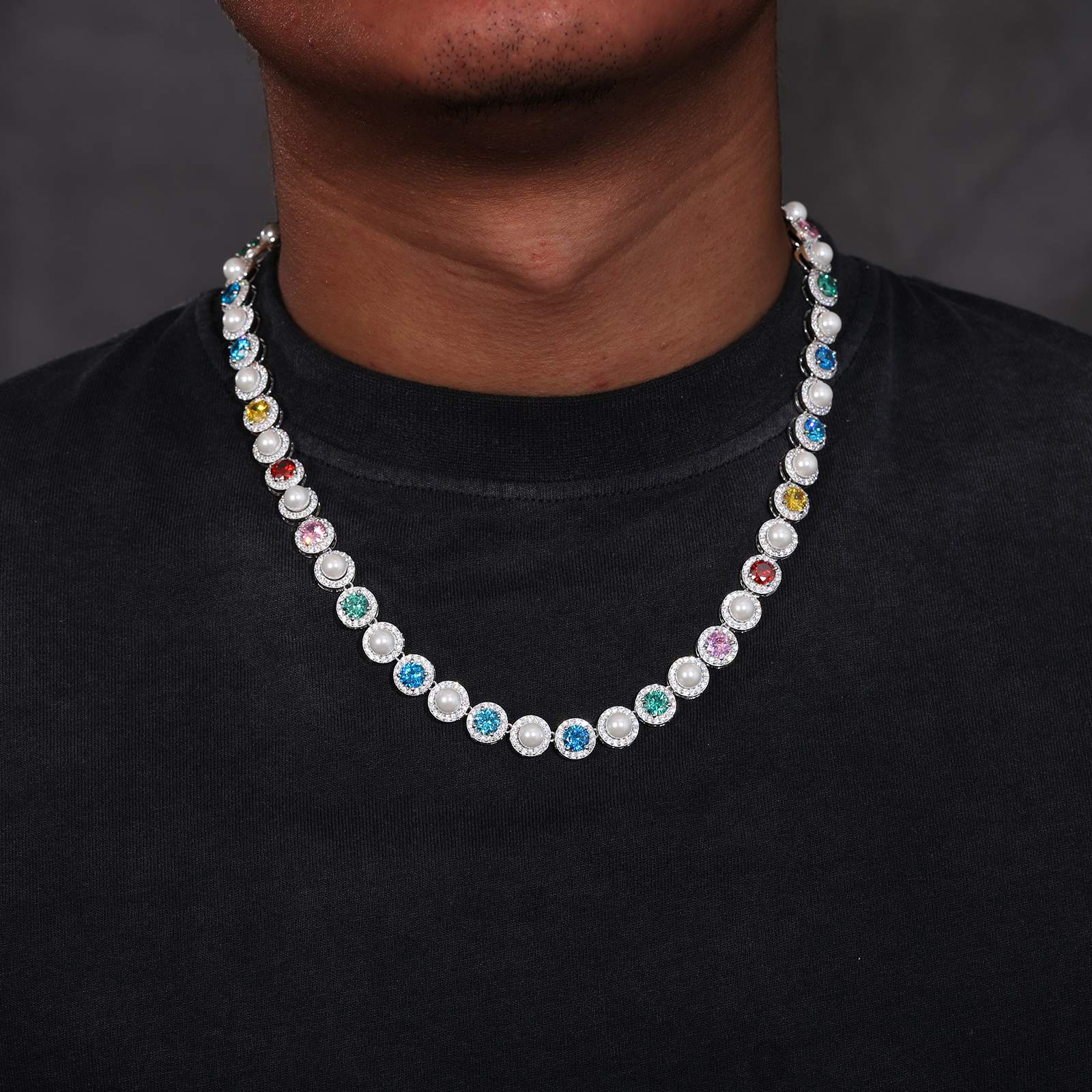 pearl choker necklace