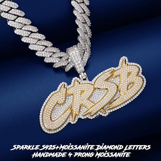 personalized initial pendant