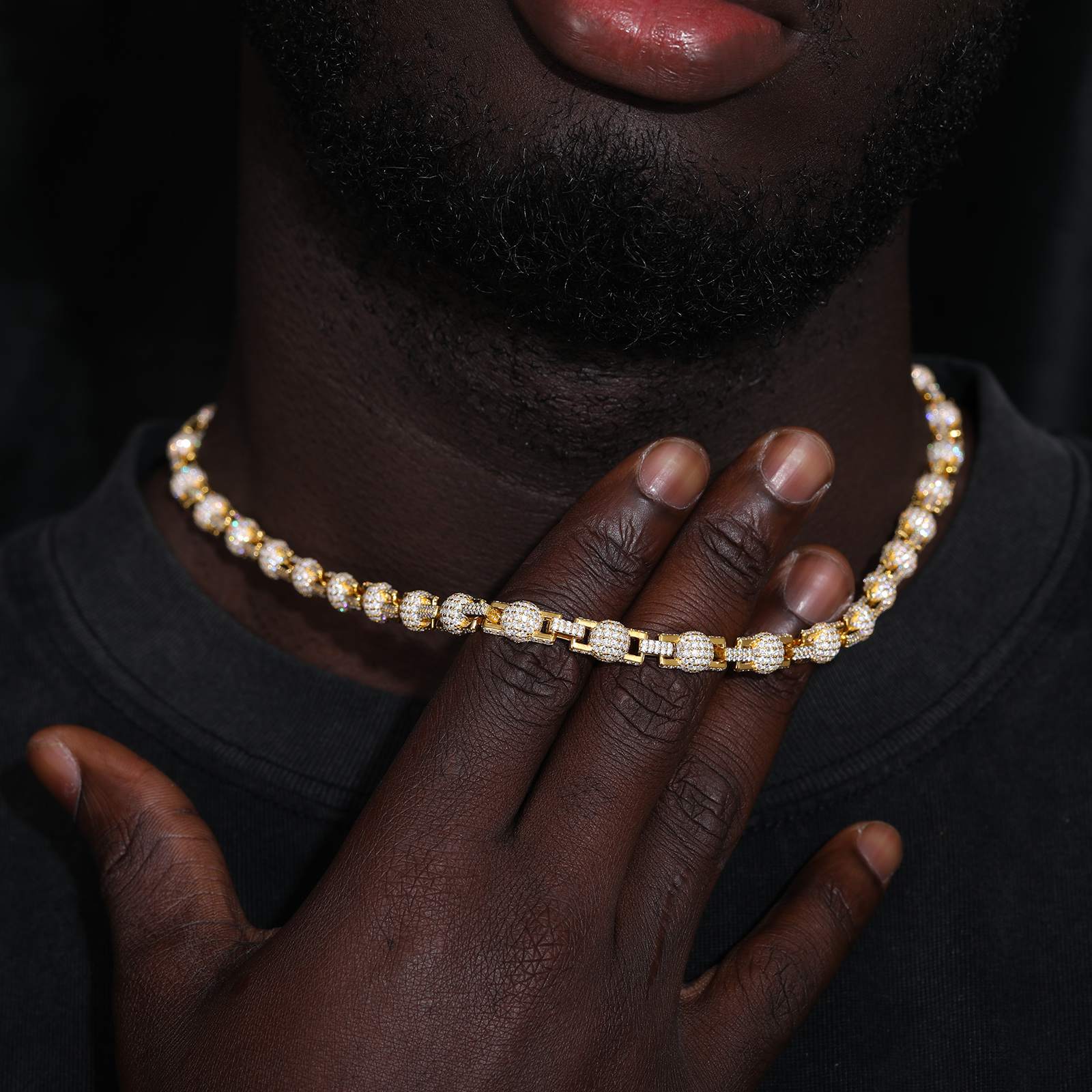 real gold chains for men